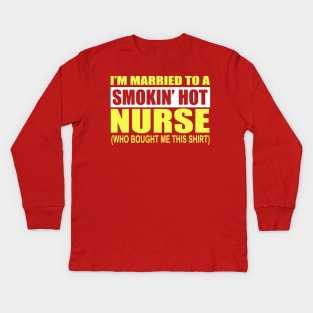 nurse gift idea Kids Long Sleeve T-Shirt